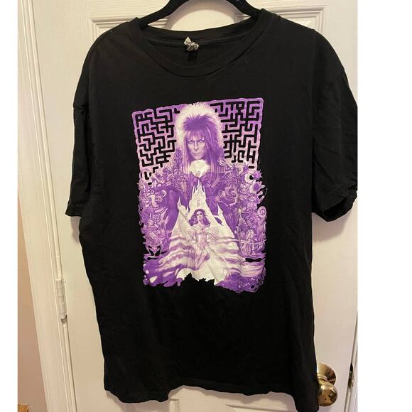!it jeans Tops - Labyrinth  (David Bowie)Tee Shirt XL Jr